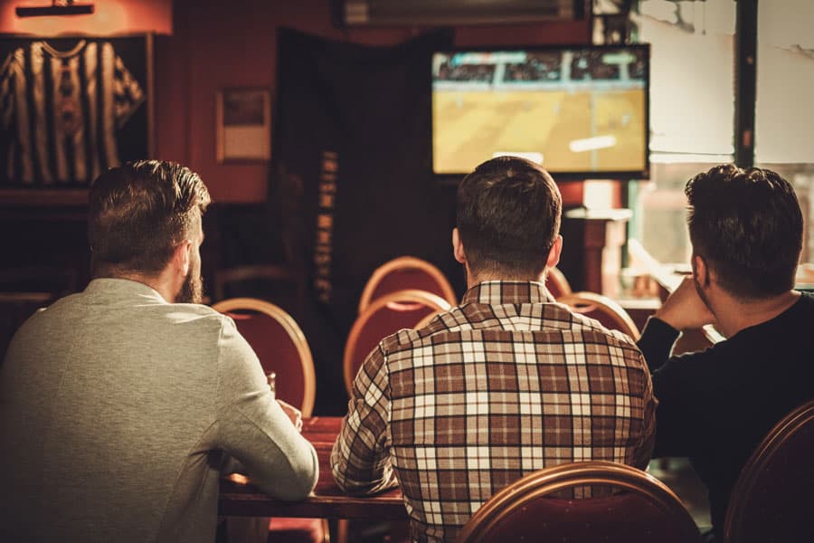 Bar futbol en Santiago